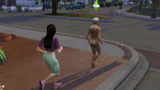 The sims Outdoor Sex Scene