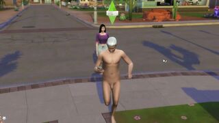 The sims Outdoor Sex Scene