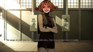 Seducing Moegi Utatane to give us a Blowjob - Naruto Shinobi Lord