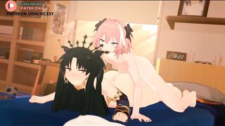 FUTANARI FUCK IN ROOM BIG ASS FUCKED AND GETING CREAMPIE | FATE FUTA FUCK