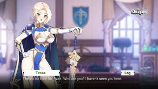 Waifu Shop Game - Tessa Scene