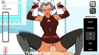 Ahsoka Legs Spread Moaning Orgasm Thick Thighs - Hole House