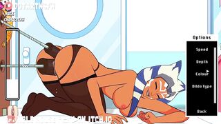 Ahsoka Double Dildo Machine Wet Pussy Squirting - Hole House