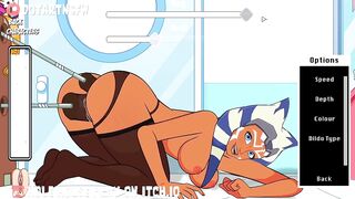 Ahsoka Double Dildo Machine Wet Pussy Squirting - Hole House