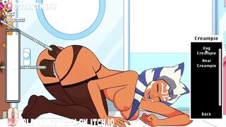 Ahsoka Double Dildo Machine Wet Pussy Squirting - Hole House