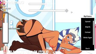 Ahsoka Double Dildo Machine Wet Pussy Squirting - Hole House