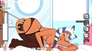 Ahsoka Double Dildo Machine Wet Pussy Squirting - Hole House