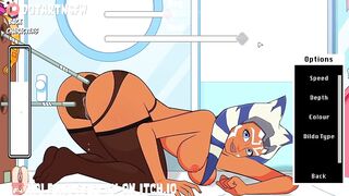 Ahsoka Double Dildo Machine Wet Pussy Squirting - Hole House