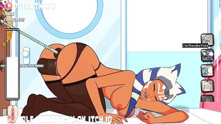 Ahsoka Double Dildo Machine Wet Pussy Squirting - Hole House