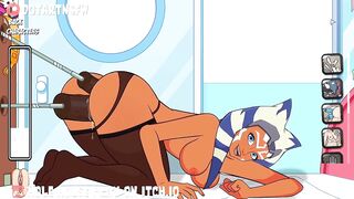 Ahsoka Double Dildo Machine Wet Pussy Squirting - Hole House