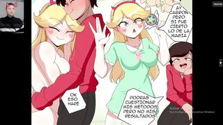 Star quiere follar la enorme polla de marco para recuperar su magia xxx