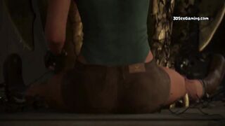 Lara Croft Walking Into A Trap - No Escape Without Rough Sex - Exclusive Gameplay