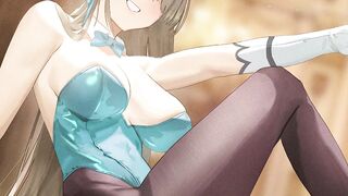 TEASER - Asuna gives you her special dring and edges you! (Edging, Paizuri, Feet, Possible Ruin, Fem