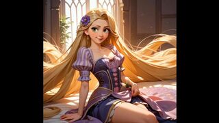 Rapunzel luna de miel anime cachondo.