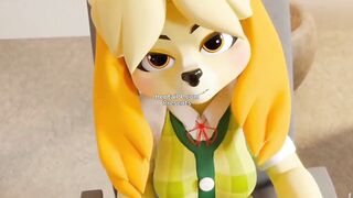 Good Girl Isabelle Anime Crossing // UNCENSORED Cartoon