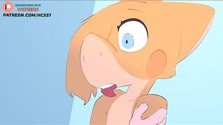 CUTE LESBIAN FURRY HENTAI STORY ANIMATED 4K 60FPS