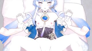 Honkai Star Rail Fu Xuan Hot Sex Hentai Blue Hair Color Edit Smixix