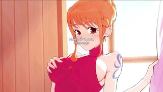 Luffy & Nami ( One Piece ) In Doggystyle Animation Uncensored