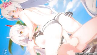 Futa Kiana VD x HoV honkai impact