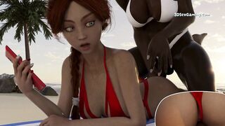 Super Cute Ginger TEEN Surprised By BBC FUTA MILF - 3D Exclusive Animation