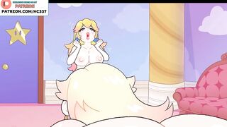 PRINCESS PEACH AMAZING FUTANARI HENTAI PARTY ANIMATED BIG ASS ANAL FUCK \ MARIO FUTA HENTAI 60FPS