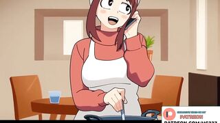 URARAKA X DEKU LOVE STORY FULL HENTAI ANIMATION CUTE BLOWJOB AND CREAMPIE - MY HERO ACADEMIA HENTAI