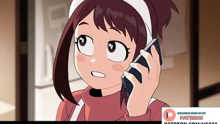 URARAKA X DEKU LOVE STORY FULL HENTAI ANIMATION CUTE BLOWJOB AND CREAMPIE - MY HERO ACADEMIA HENTAI