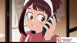 URARAKA X DEKU LOVE STORY FULL HENTAI ANIMATION CUTE BLOWJOB AND CREAMPIE - MY HERO ACADEMIA HENTAI