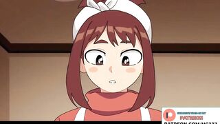 URARAKA X DEKU LOVE STORY FULL HENTAI ANIMATION CUTE BLOWJOB AND CREAMPIE - MY HERO ACADEMIA HENTAI