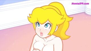 Rosalina Princess Gets Fucked By Princess ( Futanari Hentai 3D )