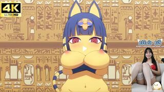 the one. the ONLY! the ultra Famous TikTok Ankha Trend dance hentai video NEW VERSION