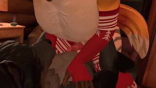 Heat VR Gameplay - MTF Renee x Garret x Riley Xmas Cabin Threesome