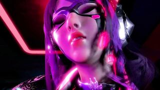 3D cosplay slut naked her big boobs got fucked by big cock stranger