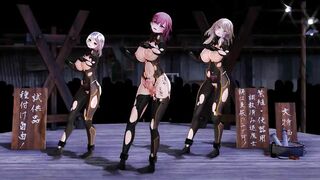 Mmd Sexy Big Tits Player by Demon Lord thus you Can’t Stop Fapping