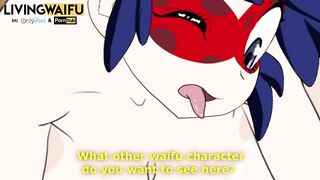 MIRACOLOUS LADYBUG Marinette Dupain Cheng 2D Real HENTAI Big Ass ANIMATION Booty Riding Cosplay Porn