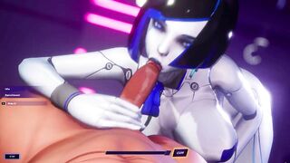 Subverse - DEMI Cybergirl Suck Captain Big Cock 3D Porn Game [studio Fow]