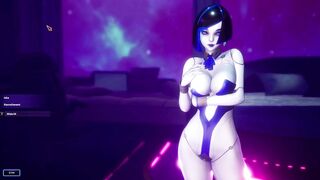 Subverse - DEMI Cybergirl Suck Captain Big Cock 3D Porn Game [studio Fow]