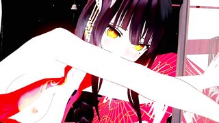 MMD 3d HENTAI 康熙帝と魔鏡で『宵々古今』