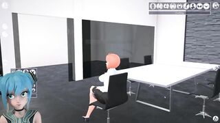 Section for the Secretary in the Workplace [office Sharing Game] with Russian Voice Acting P2