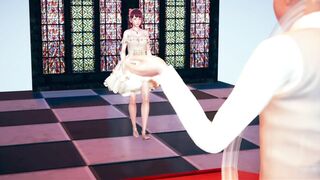 Beautiful Girl Married to Big Dick Man - 3d Hentai Animation