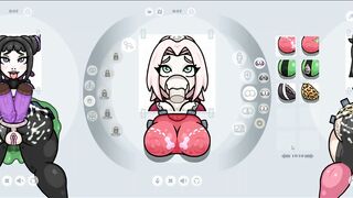 Fapwall [rule34 Hentai Game] Sakura from Naruto is taking 6 Penis at once