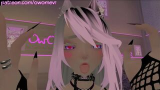 Horny Catgirl Humps her Pillow and Rides You~ [VRchat Erp, ASMR, POV, 3D Hentai] Trailer