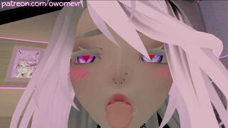 Horny Catgirl Humps her Pillow and Rides You~ [VRchat Erp, ASMR, POV, 3D Hentai] Trailer