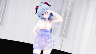 【R18-MMD-4K】ShuiShui - Genshin Impact Ganyu 原神甘雨 - Alien