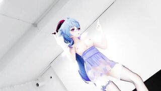 【R18-MMD-4K】ShuiShui - Genshin Impact Ganyu 原神甘雨 - Alien