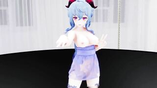 【R18-MMD-4K】ShuiShui - Genshin Impact Ganyu 原神甘雨 - Alien