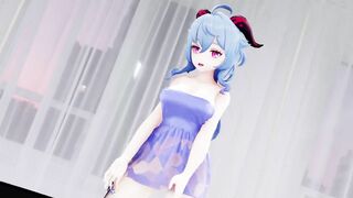 【R18-MMD-4K】ShuiShui - Genshin Impact Ganyu 原神甘雨 - Alien