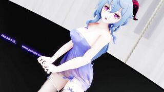 【R18-MMD-4K】ShuiShui - Genshin Impact Ganyu 原神甘雨 - Alien