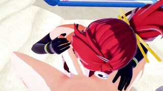 Yoko Littner Tengen Toppa Gurren Lagann 3D HENTAI 1/4