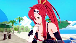 Yoko Littner Tengen Toppa Gurren Lagann 3D HENTAI 1/4